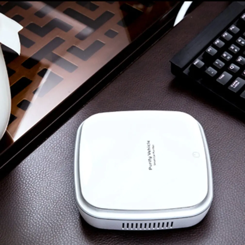 

Smart Air Purifier Car Ionizer Anion Car Air Purifier Smoke Dust Remover Portable USB Air Cleaner For Car Home Use