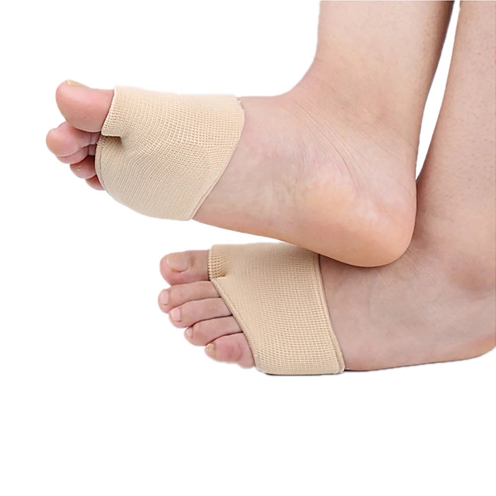 1 par de cabezales de metatarsal de Gel, almohadillas de antiniebla Morton, almohadillas planas para aliviar la presión de los pies, herramienta de cuidado de los pies
