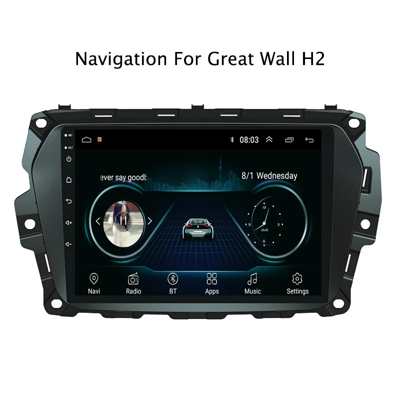 9 &quot2.5D IPS Android 8 1 автомобильный DVD GPS плеер для Great Wall Haval H2 Радио Стерео головное