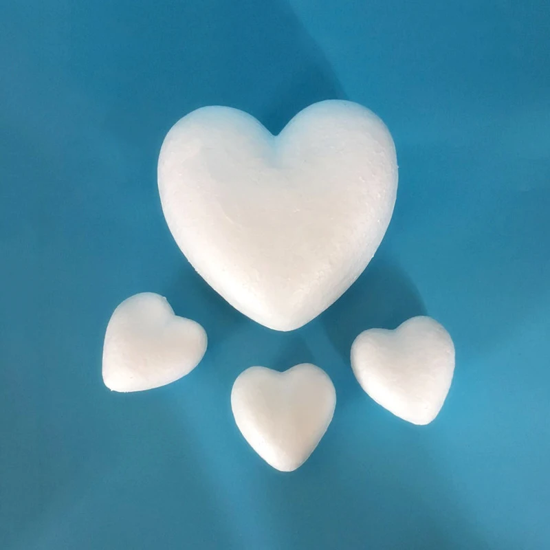 

Styrofoam foam wedding decoration peach heart-shaped ball Christmas decoration children's creative toys DIY crafts ornaments