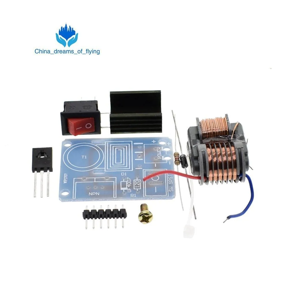 15KV высокочастотный DC Высокое напряжение дуги зажигания инвертор повышение уровня 18650 DIY Kit U трансформатор с сердечником люкс 3,7 V