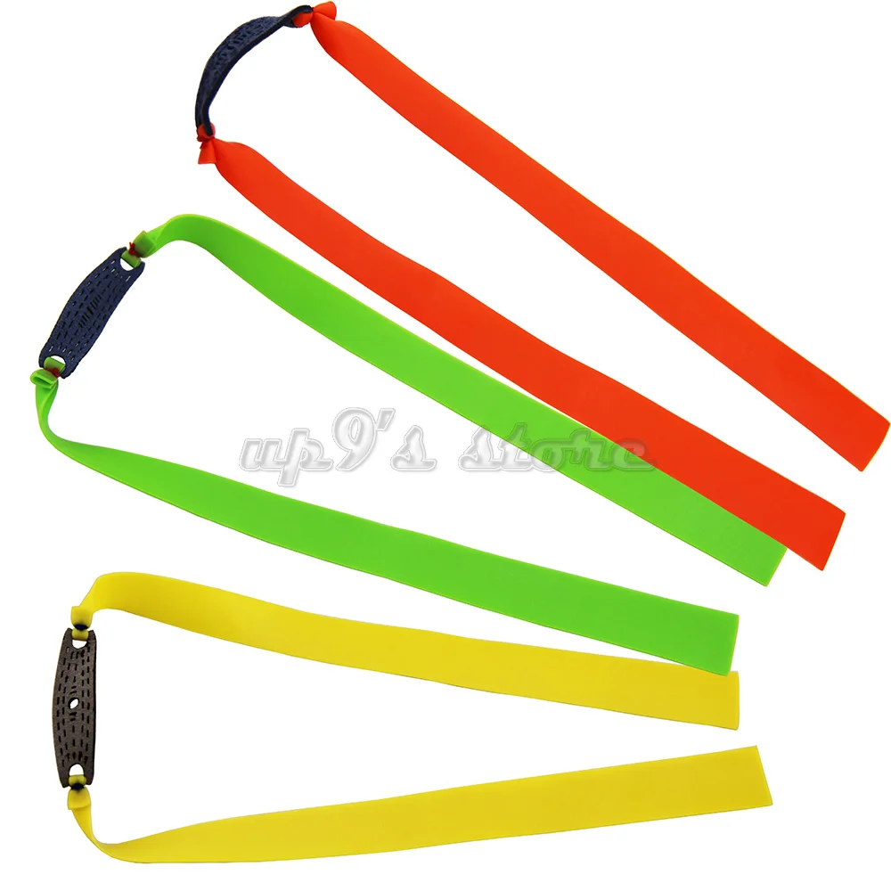 Flat Elastic Rubber Band Outdoor Slingshot Replacement Bands for Catapult 