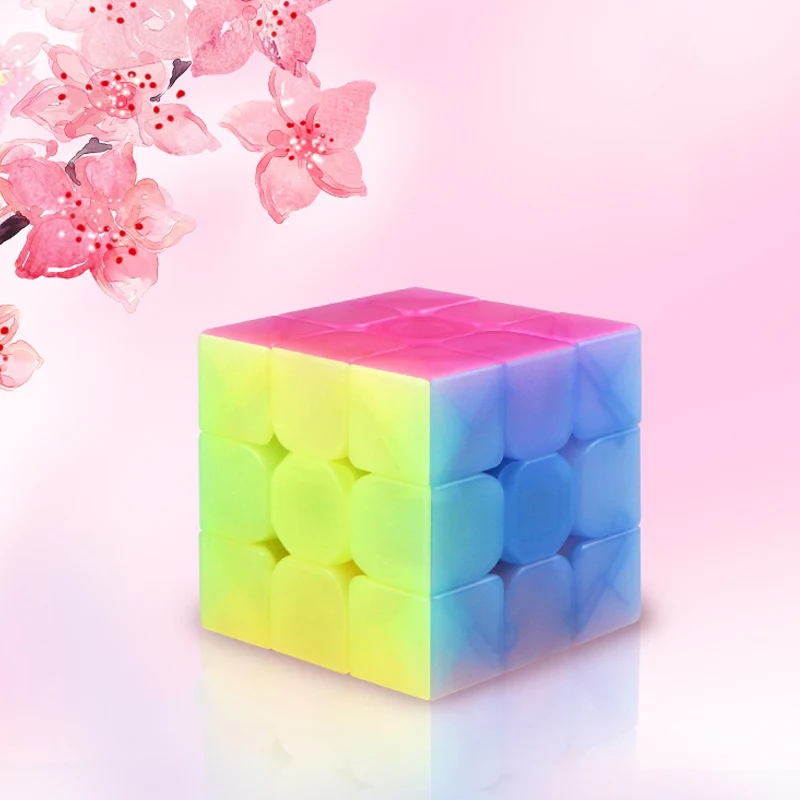 QIYI neo cube 2x2x2 Jelly stickerless Пазлы куб 3x3x3 magic кубики Рубика 4x4x4 cubo magico 5x5x5 qiyi cube Развивающие игрушки