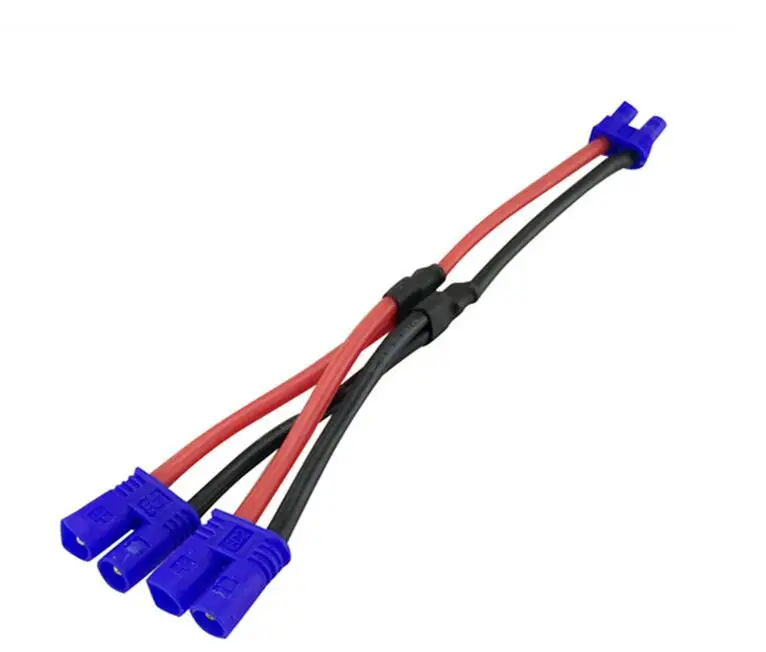 Hubsan H501S Spare Parts Battery Parallel Cable Wiring with EC2 plug