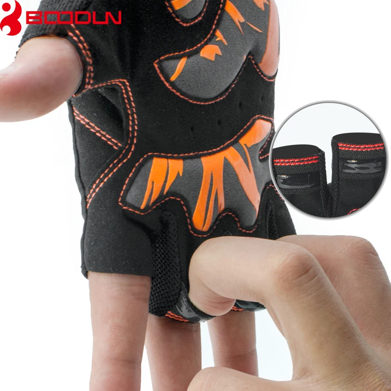 Boodun Women Sports Gloves Men Gym Exercise Power Training Body Building Workout Dumbbell Weight Lifting Fitness Gloves