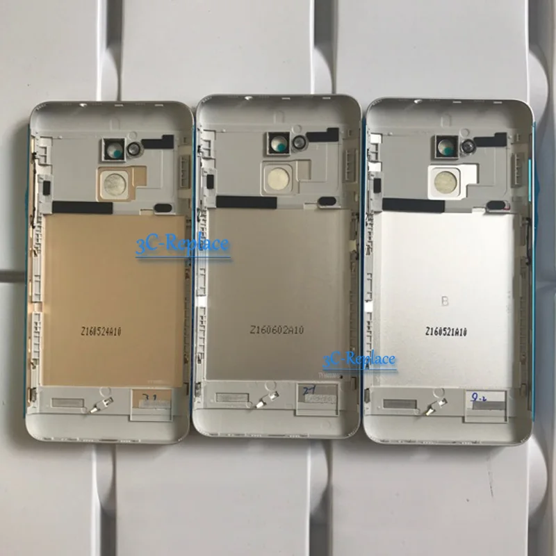 Серебристый/Золотой/серый чехол для ZTE Blade V7 Lite BV0720 / V6 Plus A2 задняя крышка