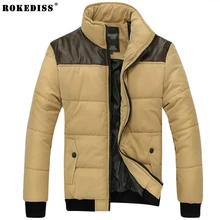 ROKEDISS Winter 2017 Top Quality Warm Men’s Jacket Waterproof Casual Outerwear Thick Coat Men Parka Stitching Z118
