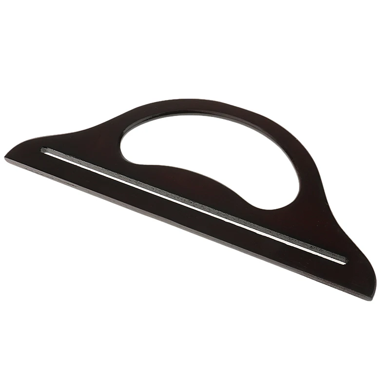 1 Piece Solid Slippy Wooden Handles Replacement Parts for Bag Handbags Canvas Shopping Tote DIY Handmade Supplies