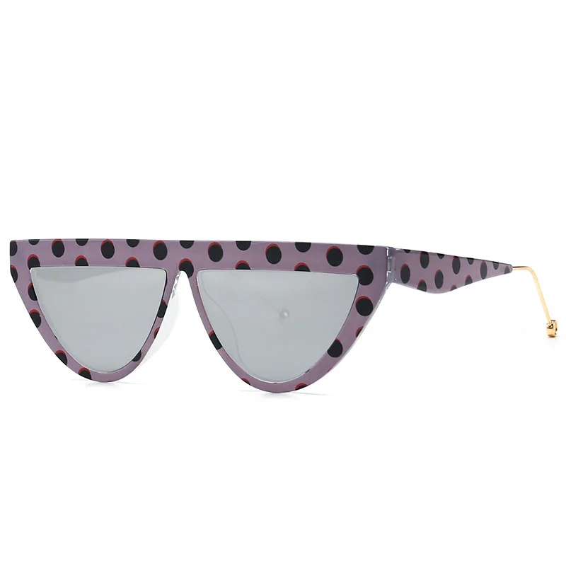 Ретро стиль, кошачий глаз, солнцезащитные очки для женщин, роскошный бренд, Модные оттенки, для девушек, плоский верх, солнцезащитные очки, винтажные очки, UV400 Oculos - Цвет линз: 8