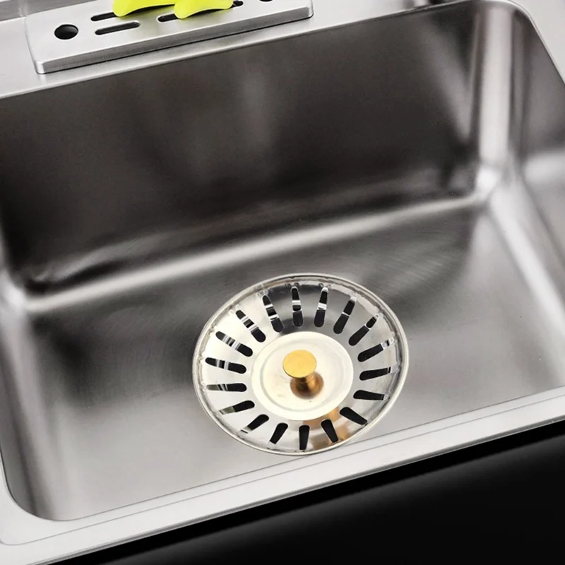 

Pool Filter Full Hole Steel Floor Drain High Quality Stainless Steel Sink Strainer Stopper Waste Plug Bathroom Hair Catcher