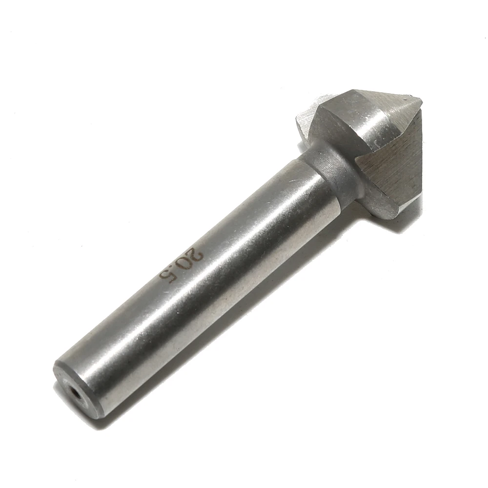 1PC 20.5MM*90 Degree Flute Chamfer Countersink Drill Bit Hex Shank Wood
