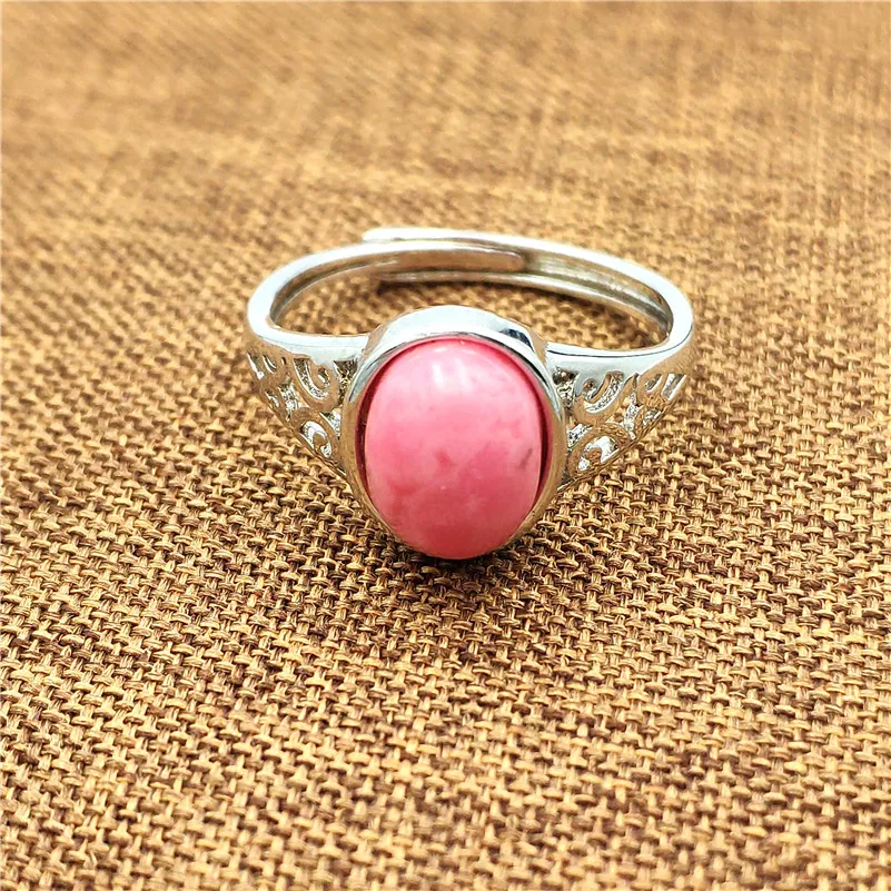Natural Rose Rhodonite Ring (1)