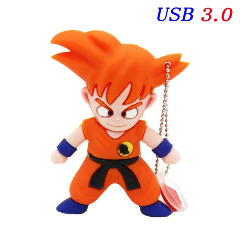 JASTER USB 3,0 креативный мультфильм мини цветной Гоку и Кобаяши usb флеш-накопитель 4 ГБ 8 ГБ 16 ГБ 32 ГБ 64 Гб быстрая usb карта памяти - Цвет: B