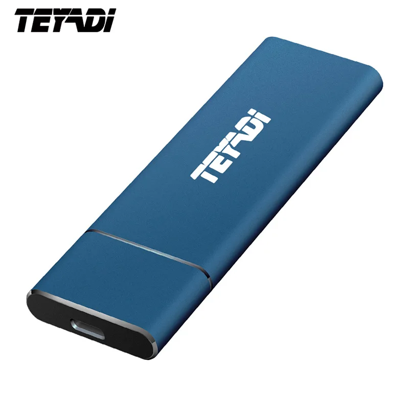 

TEYADI E206 Portable Solid State Drive 128GB 256GB SSD, USB 3.1 Gen 2 External SSD, M.2 Chip,for Android Phones/PC/Macbook/Linux