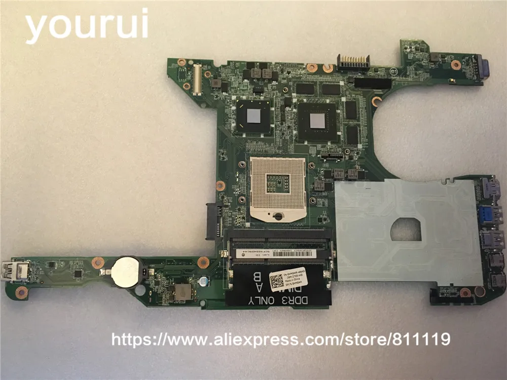 

yourui CN-0HMGWR HMGWR For DELL 14R 5420 7420 Laptop Motherboard DA0R08MB6E2 HM77 GT630M 1GB 0HMGWR HMGWR Mainboard