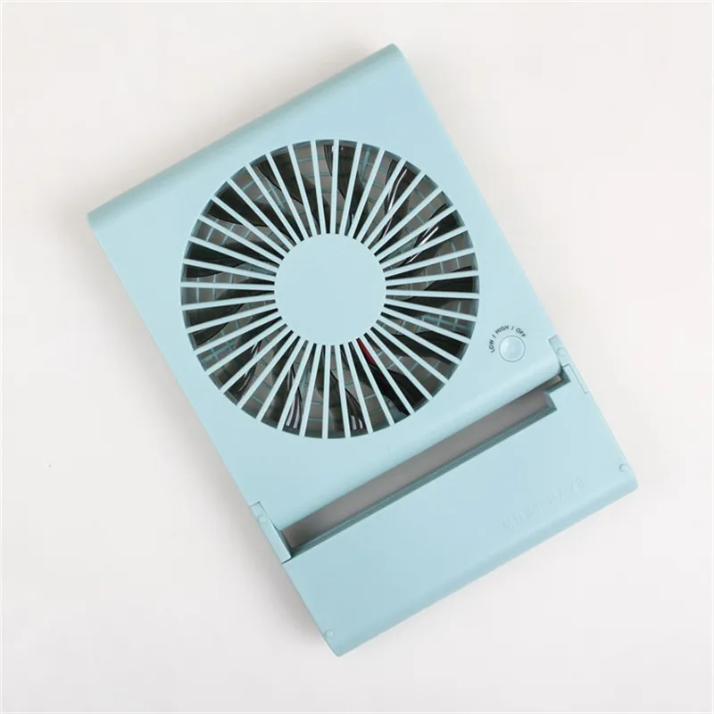 

2018 New USB Small Table Desk Battery Mini Gift Electric Portable Minimalist Notebook Folding Mini Fan Hand Air Bed Room Cooler