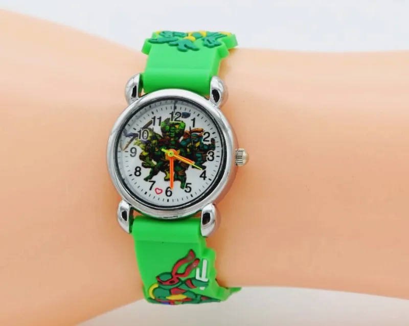 1pcs/lot Wholesale NEW Cartoon 3D Children Watch Good Gift kids Teenage mutant ninja turtles watch цена 1pcs/lot Wholesale NEW Cartoon 3D Children Watch Good Gift kids Teenage mutant ninja turtles watch цены онлайн