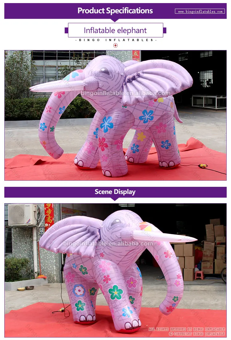 BG-C0165-Inflatable elephant-1