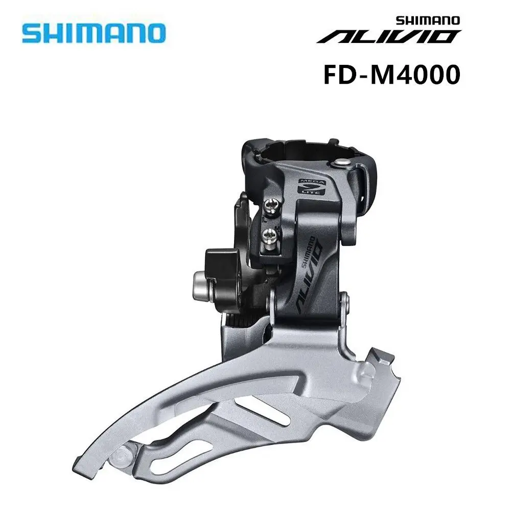 Shimano Alivio FD-M4000 передний переключатель 31,8/34,9 мм 3x9 скорость вниз качели/Топ качели