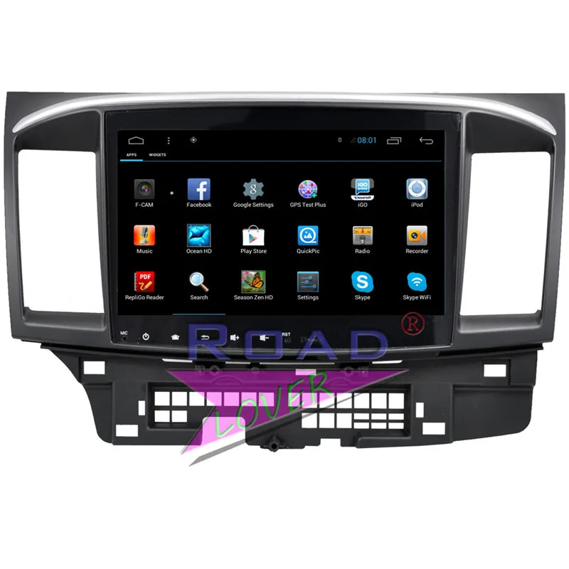 Roadlover 10 2 дюймов Android 6 0 Автомобильный мультимедийный радио плеер для Mitsubishi Lancer 2008