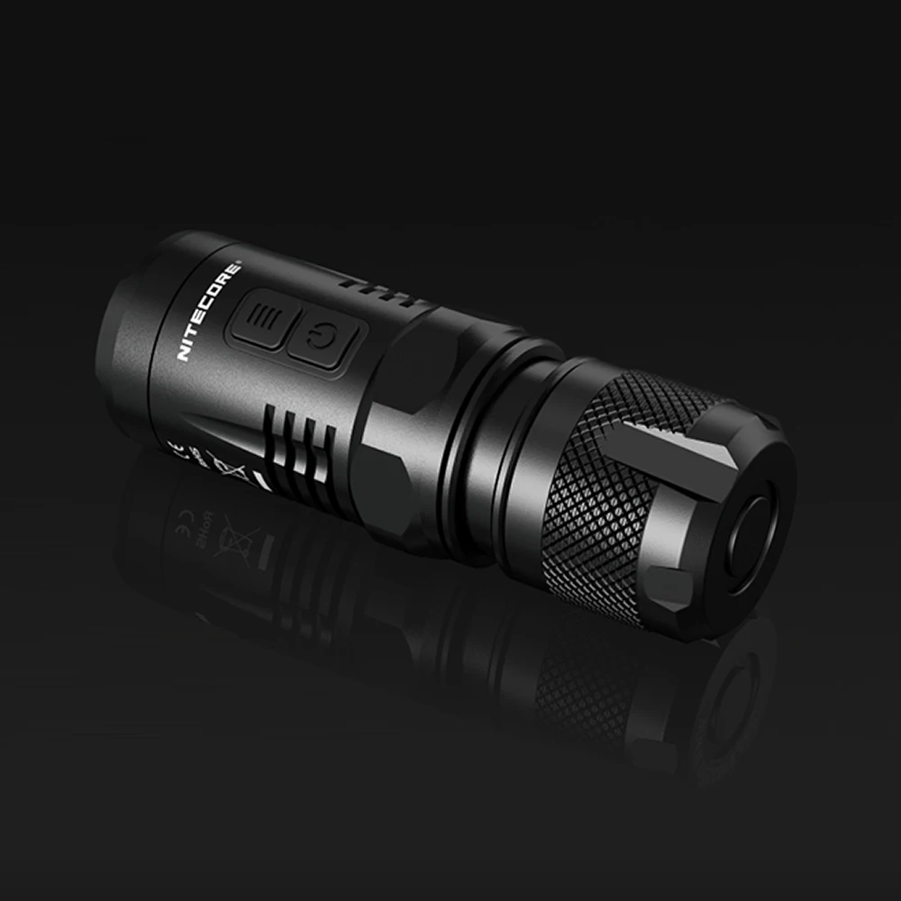 Распродажа NITECORE EC11 XM-L2 U2 светодиодный фонарик 900 лм водонепроницаемый фонарь для пеших прогулок портативный велосипедный Кемпинг без 18350