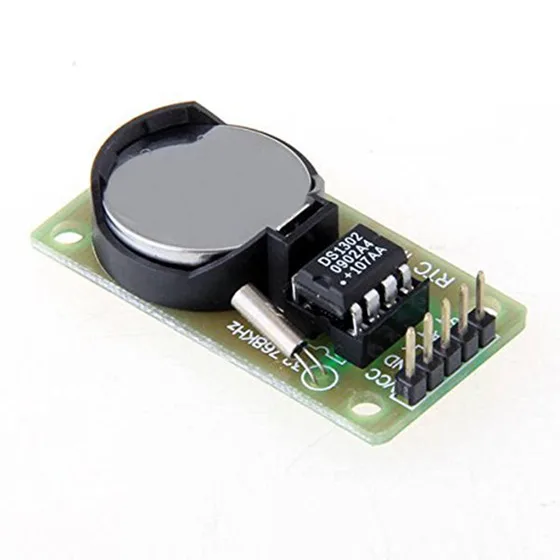 DS1302 модуль часов в режиме реального времени CR2302 кнопочный аккумулятор с черным+ зеленым