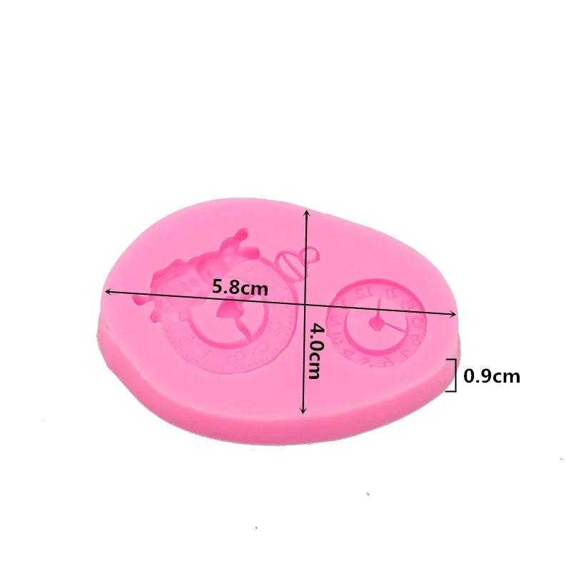 4 вида часов, силиконовые формы для сахарного торта, шоколадные изделия, гаджеты, инструменты для украшения десерта, DIY Форма для выпечки кондитерских изделий, Новинка