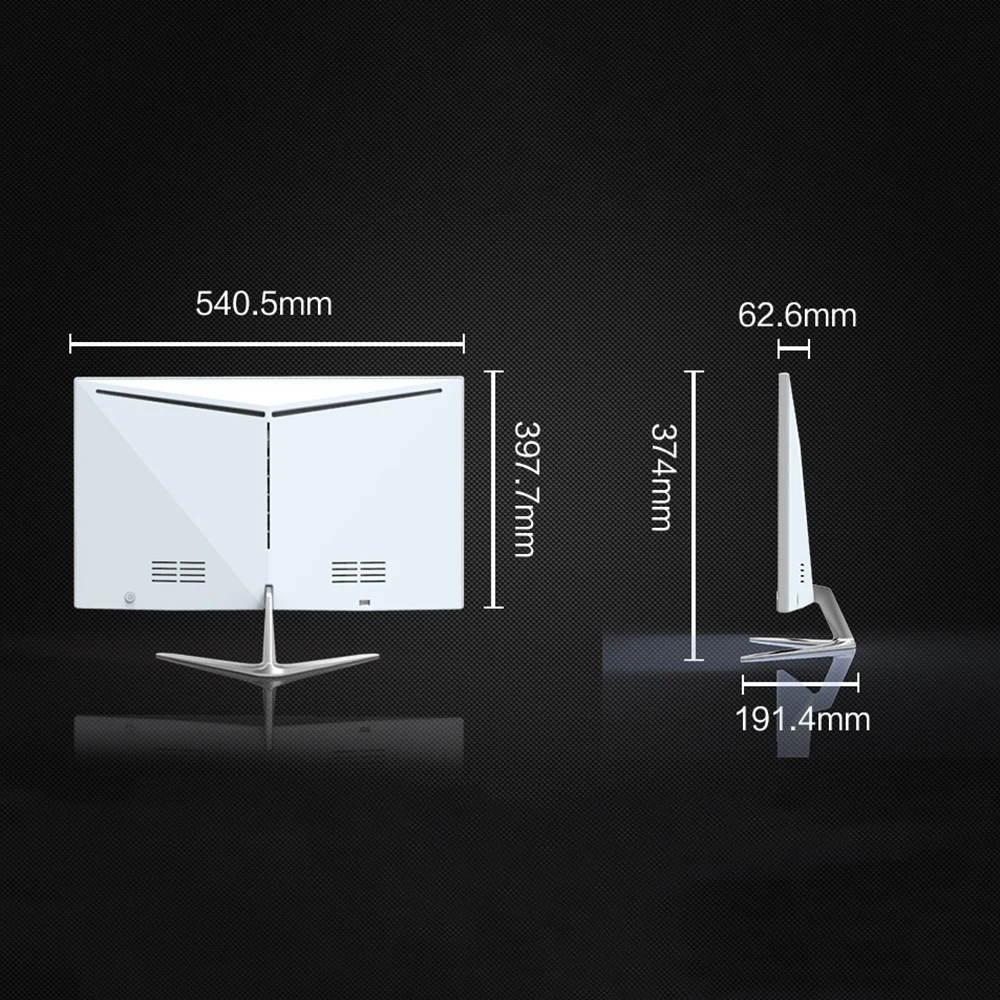 Onebot L2416 23 8 &quotвсе в одном настольный компьютер двухъядерный G4400 120G SSD 4G DDR4 1920*1080 PC