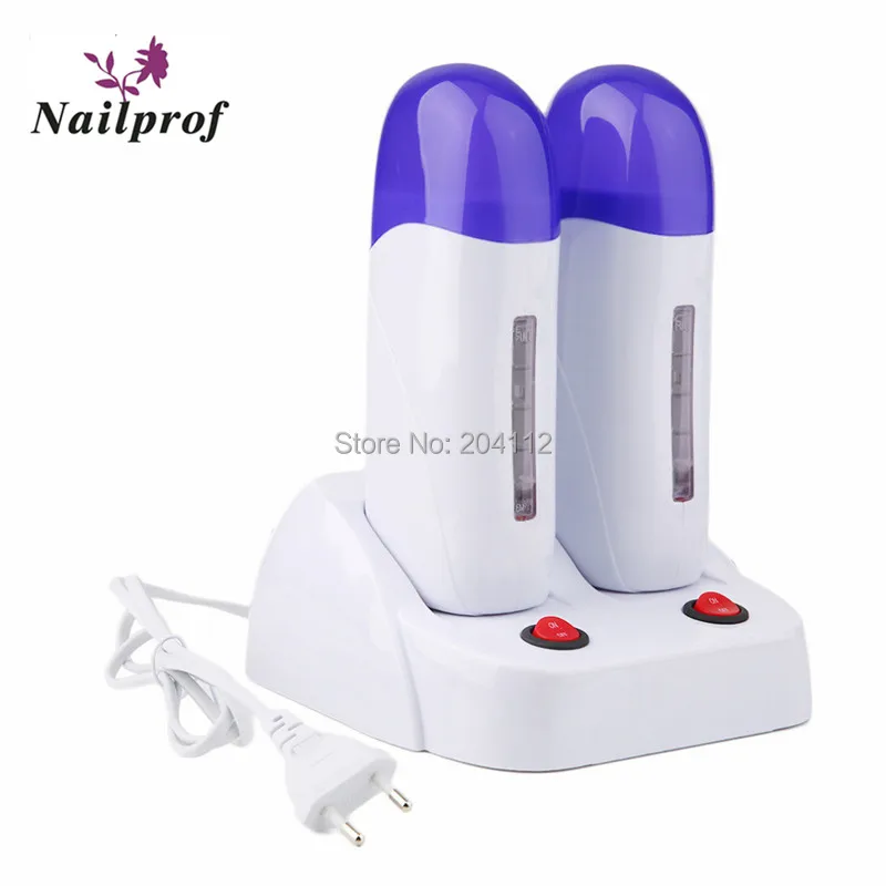 Nailprof парафин теплее ЕС Plug Rolling картридж/мини спа-ролл на двойной депиляционный