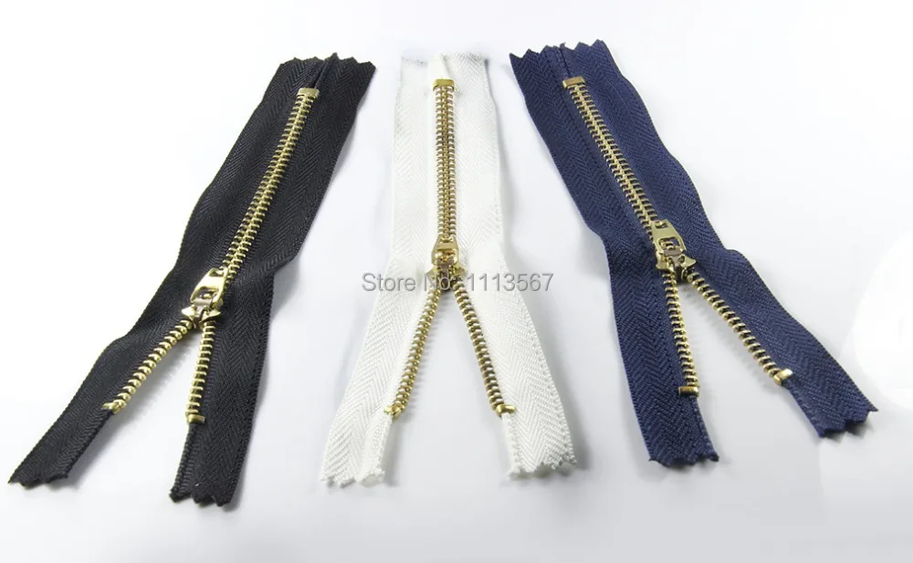 100pcs Wholesale Nylon Metal Zipper Sewing for Jeans 3inch Sewing