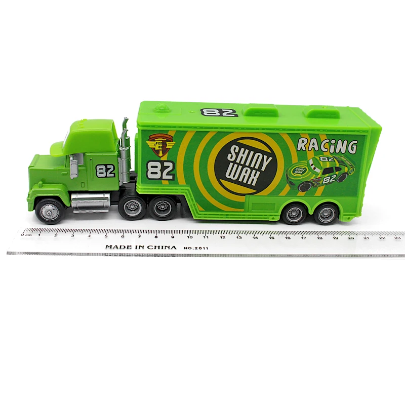 Новый Disney Pixar машина номер racer Mack Грузовик грузовик 1:55 Diecast металлического сплава