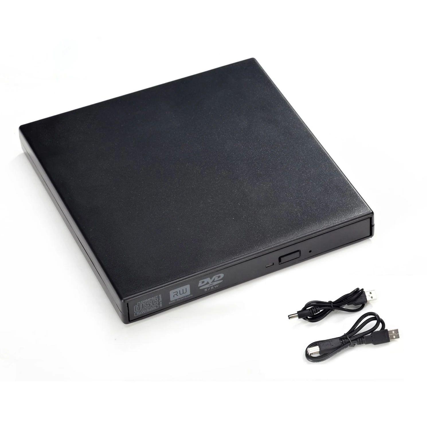 Portable Slim External USB DVDROM DVDRW Burner Writer Optical Drive For Laptop Netbook Notebook PC Black Portable Slim External USB DVDROM DVDRW Burner Writer Optical Drive For Laptop Netbook Notebook PC Black