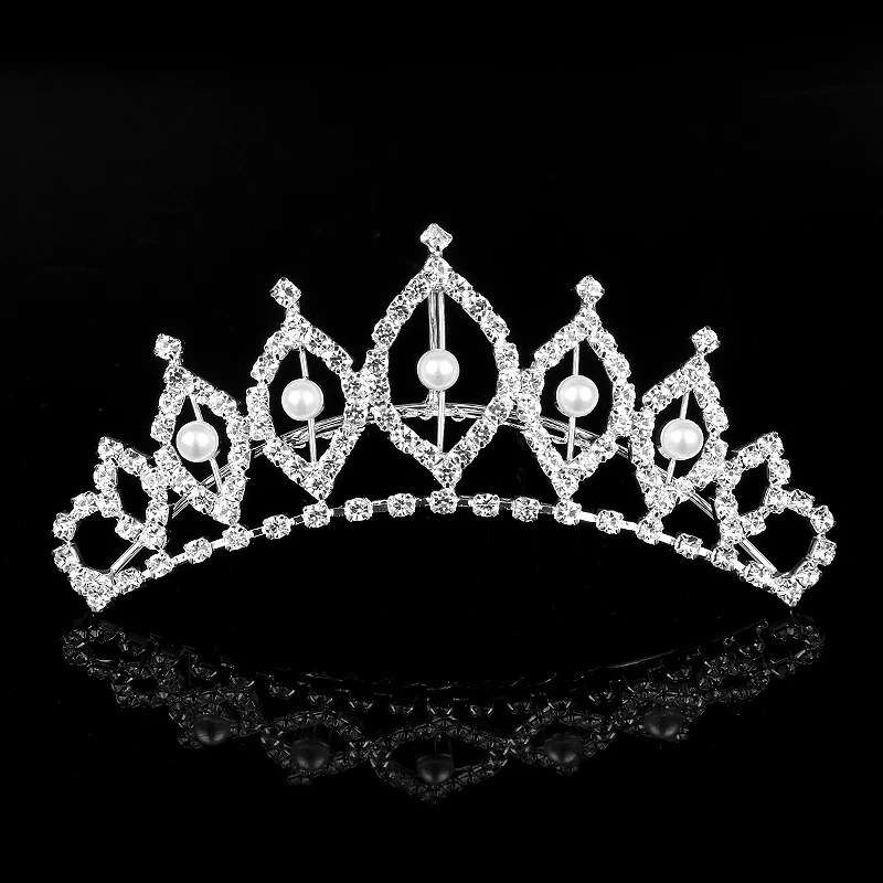 Princess Crown Fashion rhinestone crystal tiara Bride crown wedding