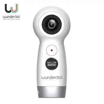 Wunder360 4K UHD 360 Camera Dual-lens Panoramic Video action kamara WiFi Live VR