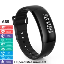 A69 font b Smart b font font b Wristbands b font 24H Automatically Heart Rate Blood