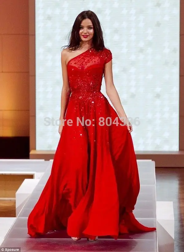 Miranda Kerr Red Dress David Jones 