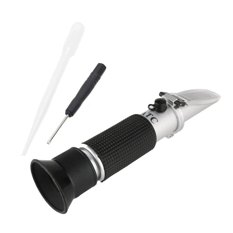 

New RZ Brand hand-held optical ATC salinometer refractometer measurement Brix Refractometer