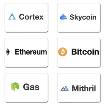 

Gas Cortex Skycoin Mithril Bitcoin Cool Designs Nature Rubber Table Mouse Pad Laptop Computer Enclosure Mousepad Mat