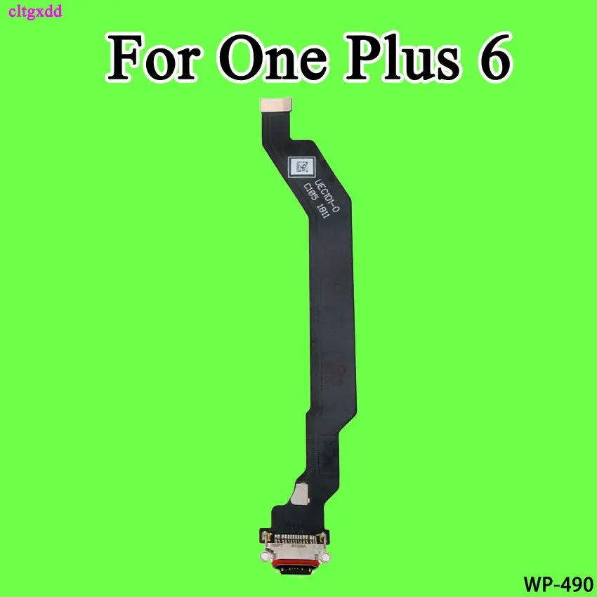 Cltgxdd для OnePlus One Plus1 2 3 3 T 5 5 T 6 6 T type C usb-порт для зарядки док-станция разъем гибкий кабель запасные части для сборки - Цвет: For OnePlus 6