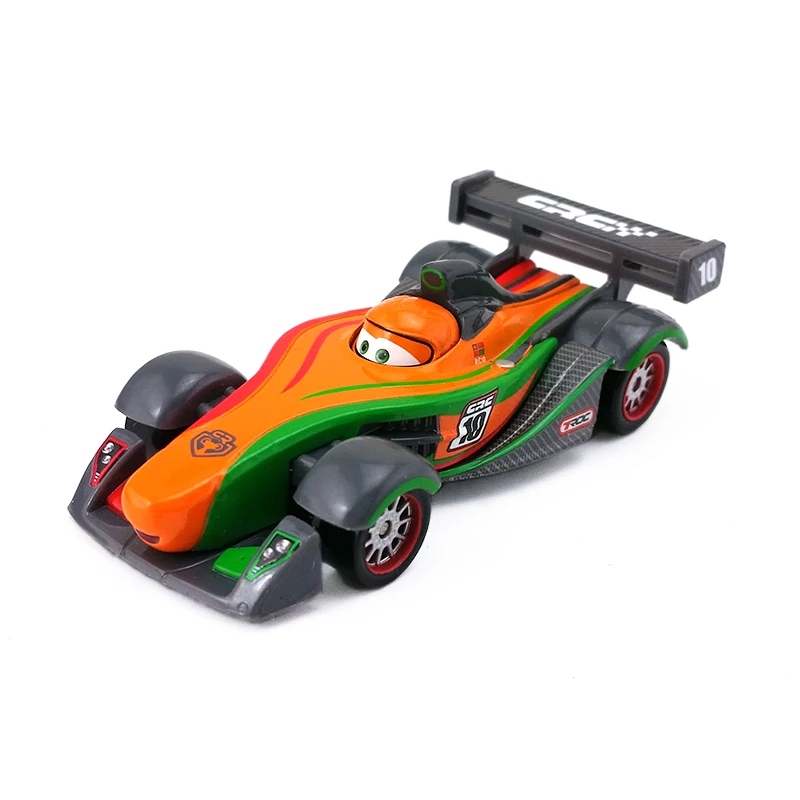Disney Pixar Cars TSR Rip Clutchgoneski 1:55 литье под давлением из металлического сплава Игрушечная