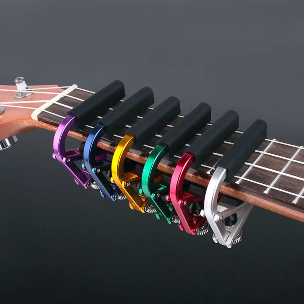 Quick Change Clamp Guitar Capo Fine tuning Design Soft Silicone