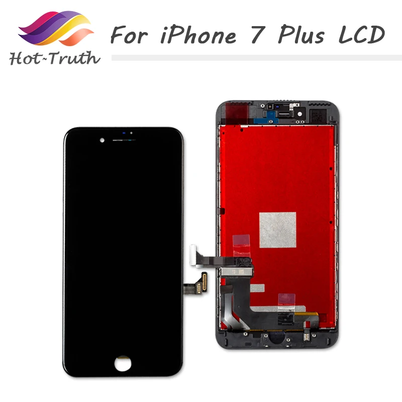 

Hot-Truth 20PCS/LOT Grade AAA For iPhone 7 Plus Black and White LCD Display Touch Screen Digitizer Assembly Factory ON SALE