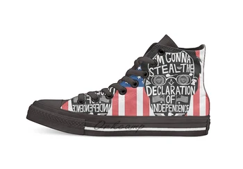

Public Enemy Number One Casual High Top Canvas shoes sneakers Light Walking Shoes