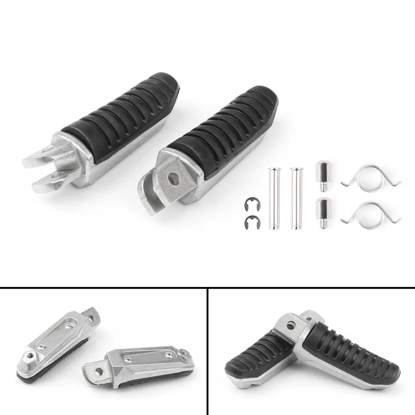 

Artudatech Front Footrests Foot Pegs For Suzuki V-Strom DL 650 1000 GSX 1250 1300 GSR 600