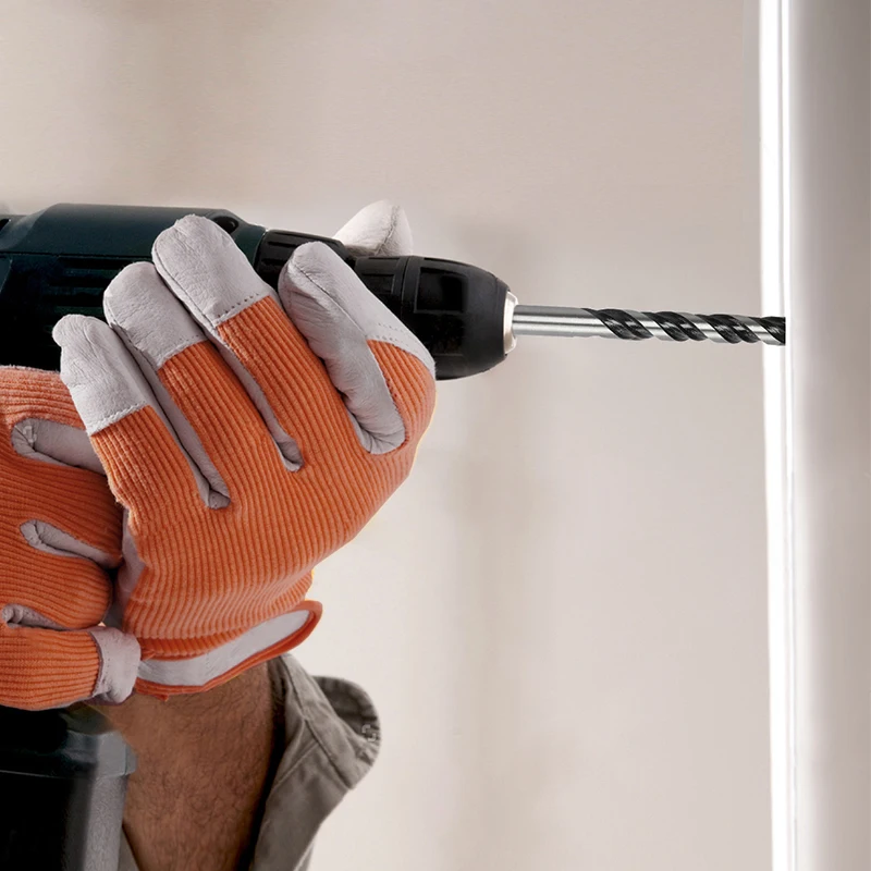 WORKPRO 5PC Drill Bits Multifunctional Drill Bit Set for Concrete Brick Wood Glass Ceramic Tile Plastic