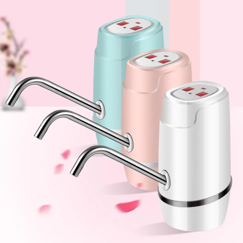 Automatic USB Water Dispenser Bottled Water Pump Pure Bucket Water Press Electric Water Drinking Machine Absorber Quantitative