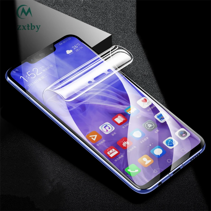Mzxtby полное покрытие мягкая Гидрогелевая пленка протектор экрана для Huawei Y9 Y6 Y7 2019