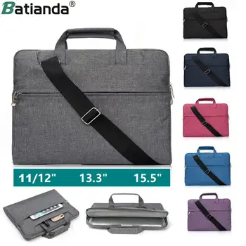 

13.3 15.4 16 inch Laptop Handbags Shoulder Bag for Macbook Pro Air HP Xiaomi 11 13 15 Notebook Sleeve Case Briefcase Men Women