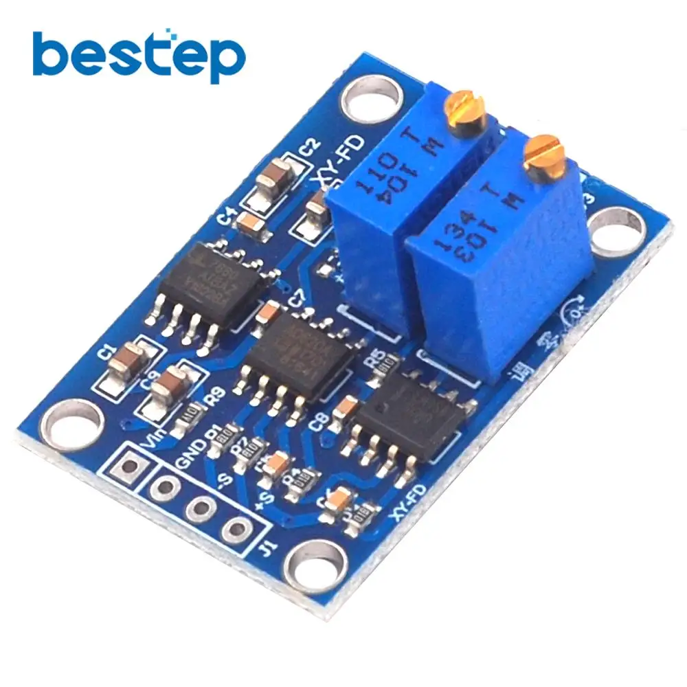 

AD620 Microvolt MV Voltage Amplifier Signal Instrumentation Module Board 3-12VDC New Arrival