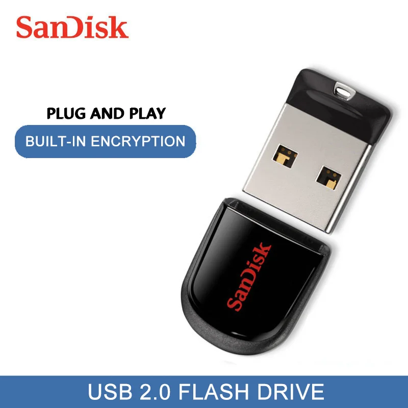 SanDisk mini USB Flash Drive 32GB Pendrive 8GB 16GB flash Memory Stick